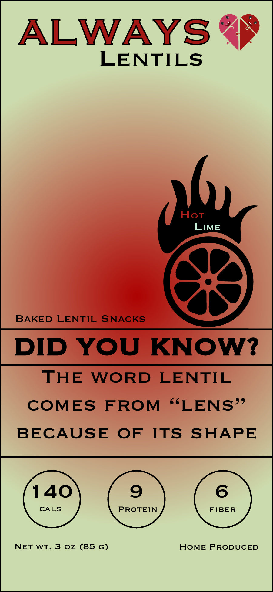 Always Lentils - Hot Lime