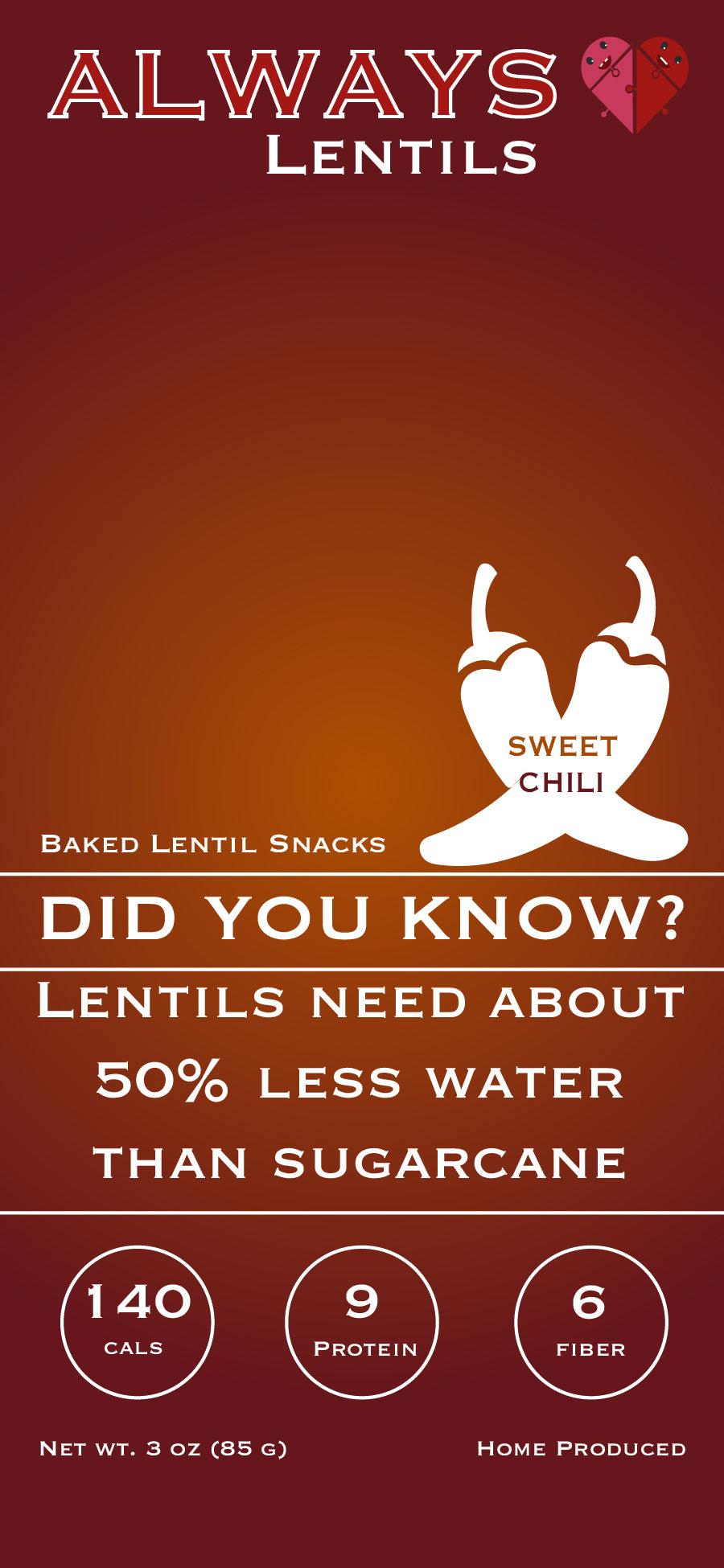 Always Lentils - Sweet Chili