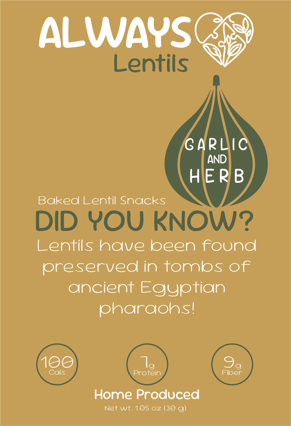 Always Lentils – Garlic & Herb