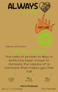 Always Lentils - Hot Lime (6 pc large)
