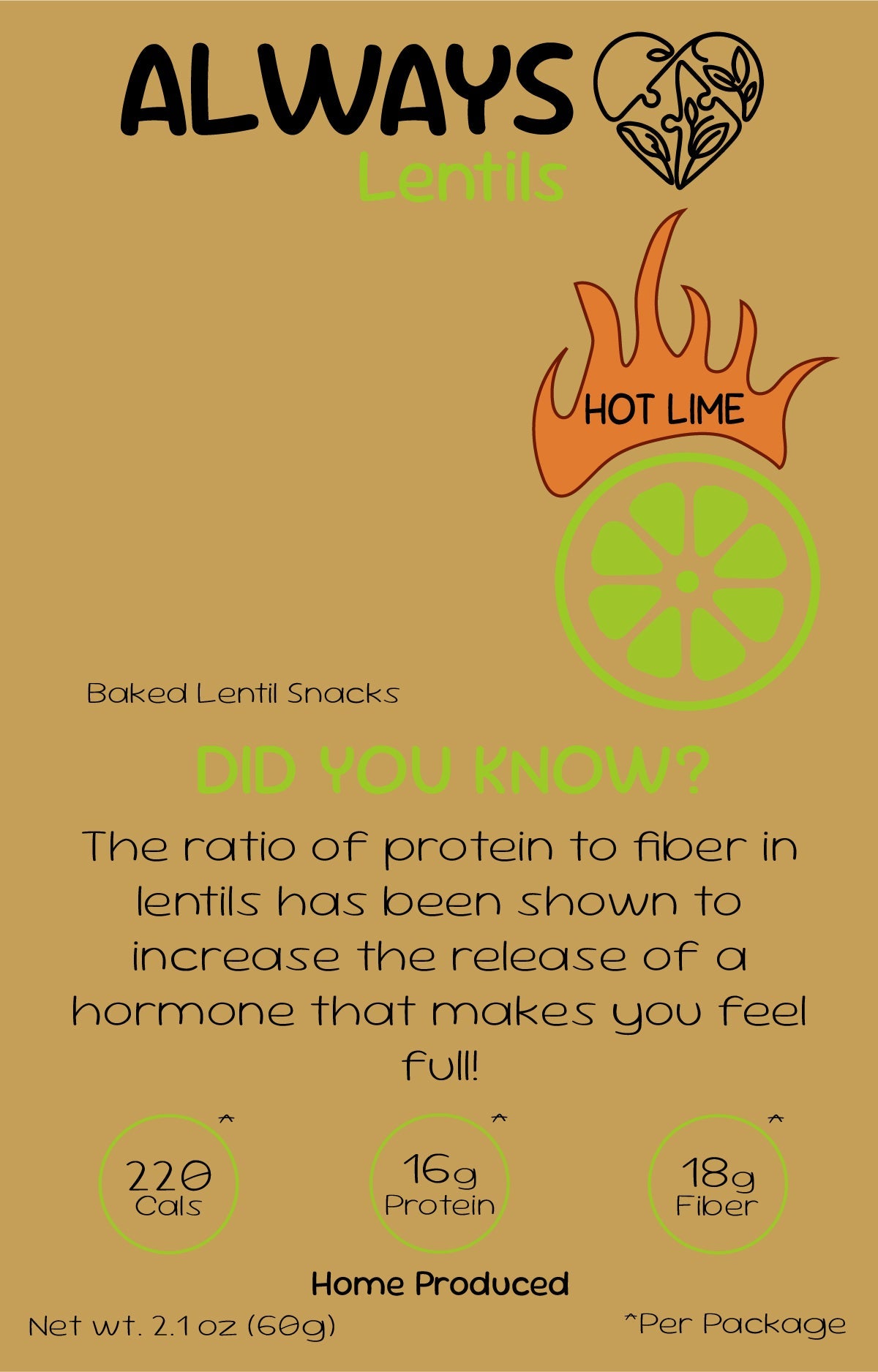 Always Lentils – Hot Lime